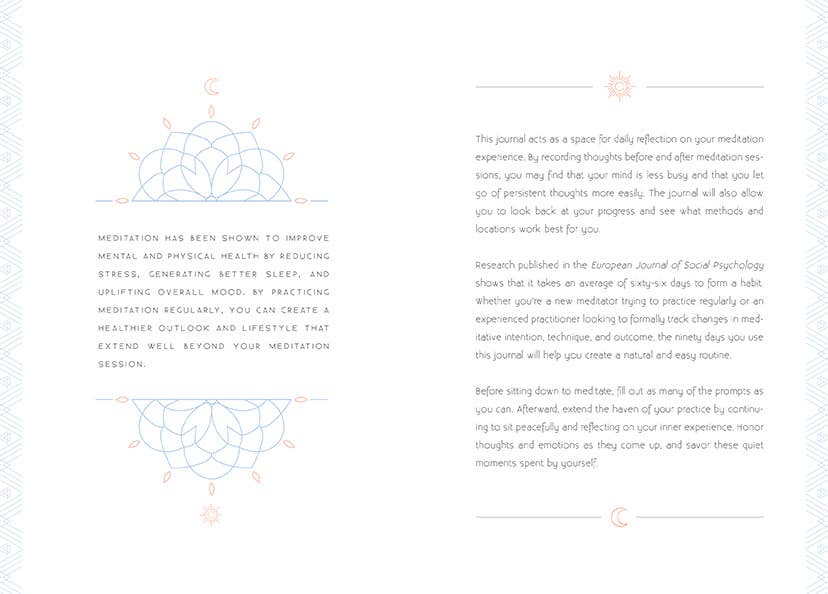 Meditation Journal Notebook