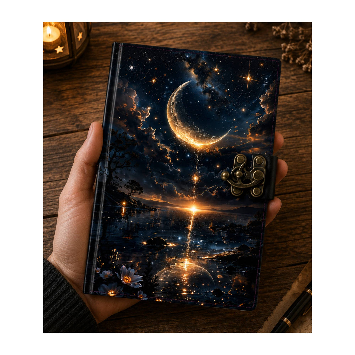 Vintage Celtic Leather Journal Notebook Diary Cover Book