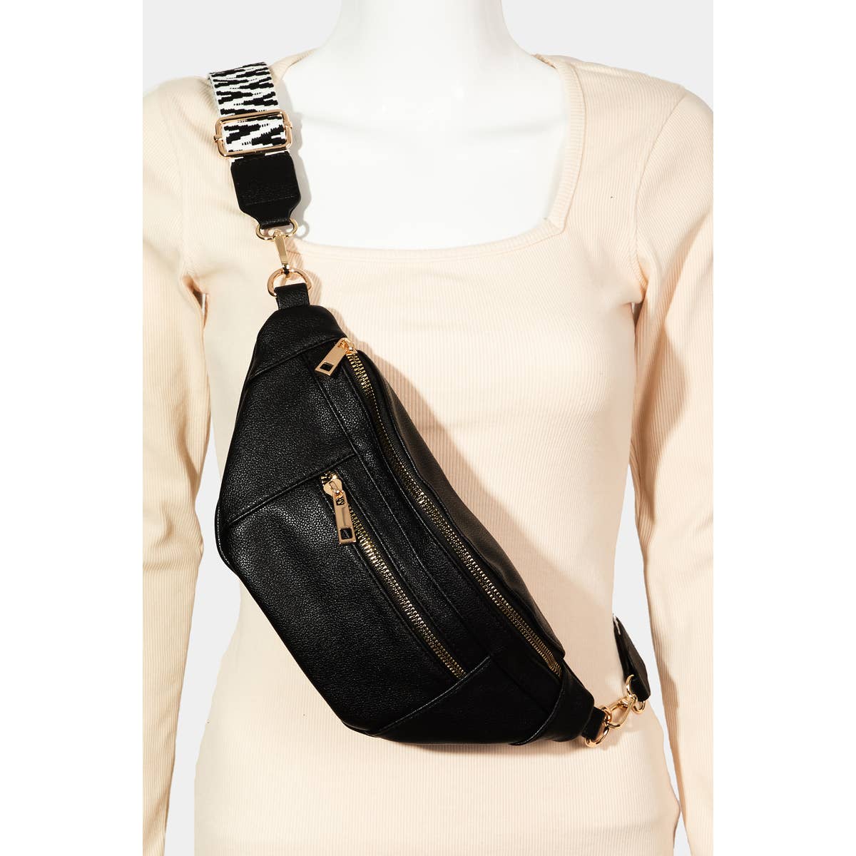 Leather Fanny Pack Bag