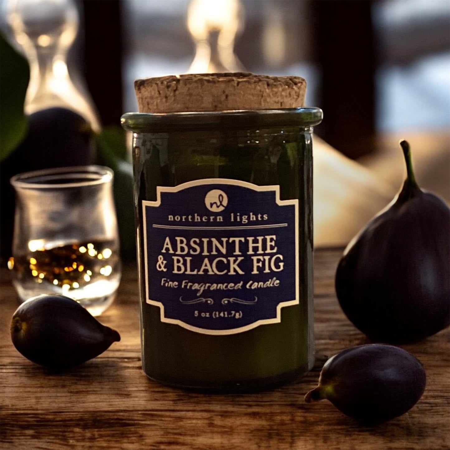 Cocktail Inspired Spirit Candle: Absinthe & Black Fig
