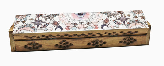 Wooden Incense Burner Box