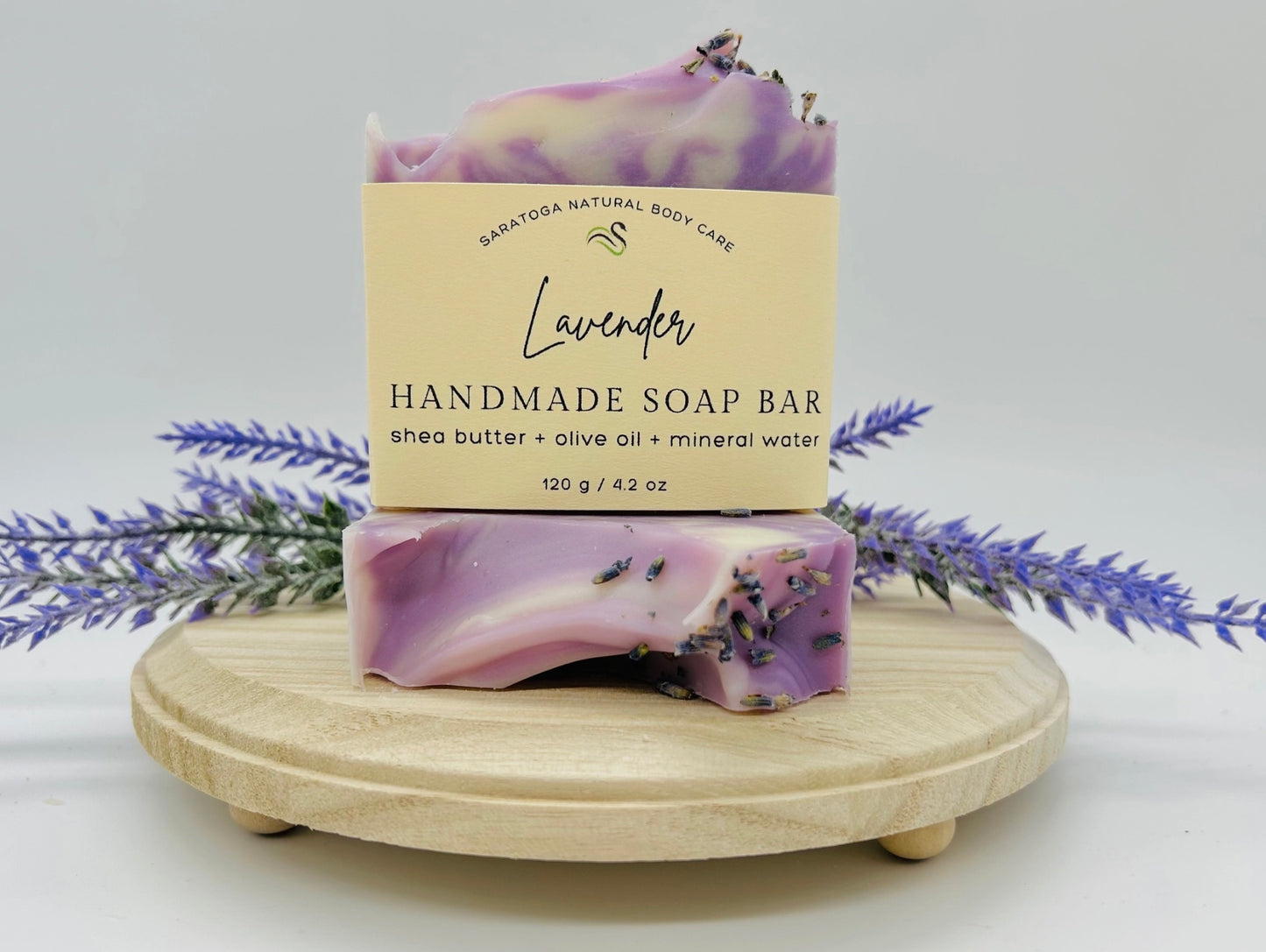 Lavender Handmade Vegan Soap Bar