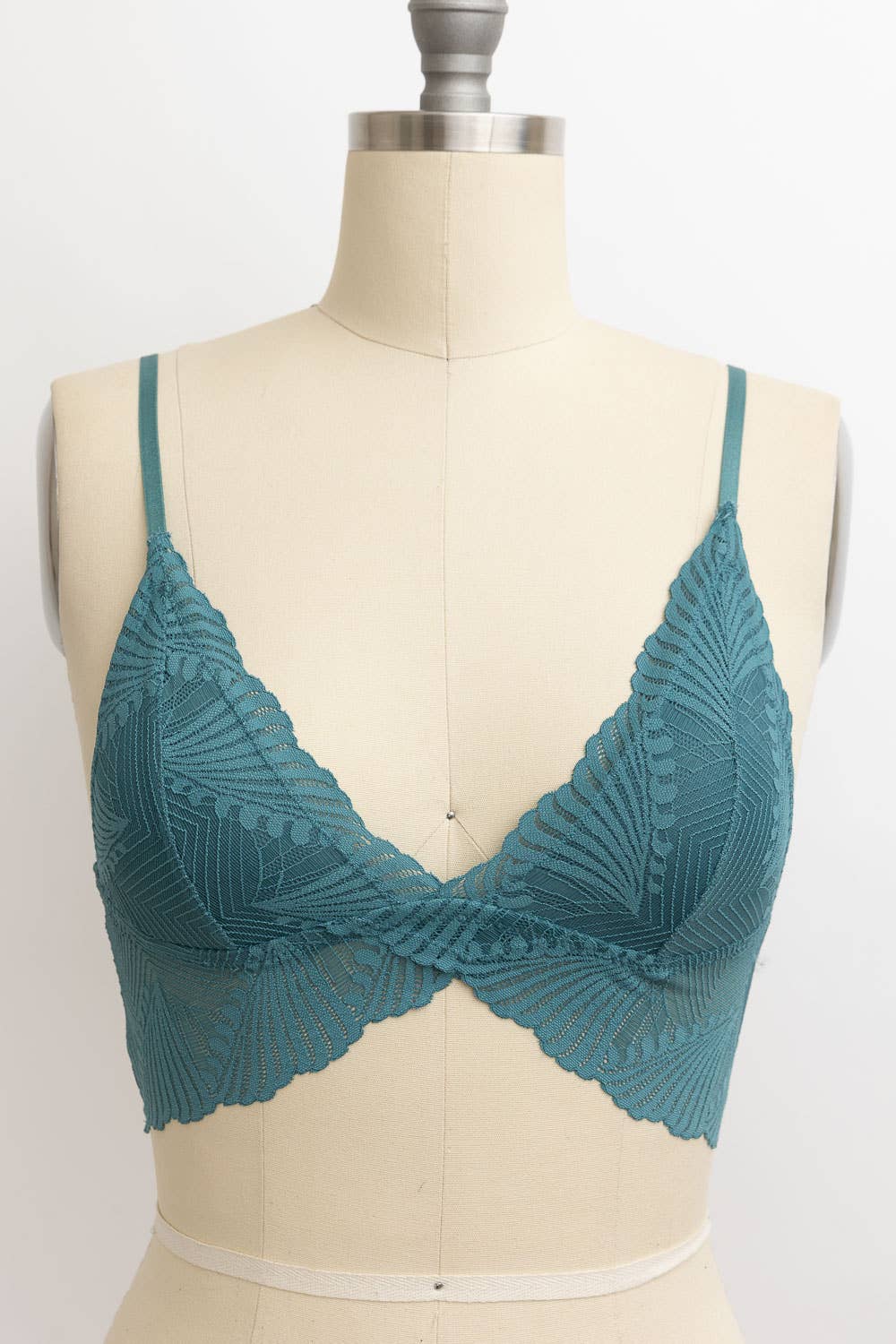 Butterfly Scallop Lace Bralette
