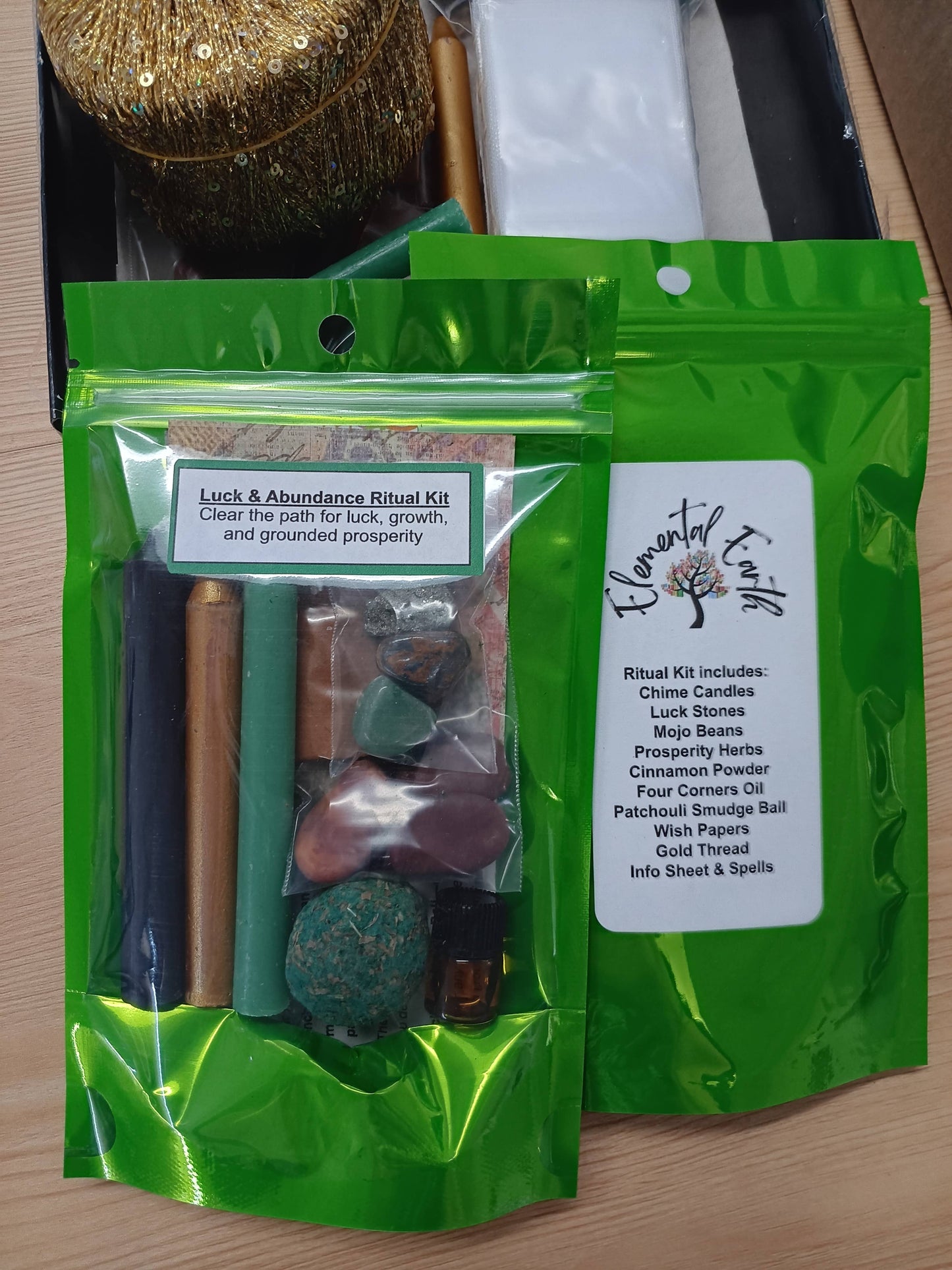 Luck & Abundance Ritual Kit