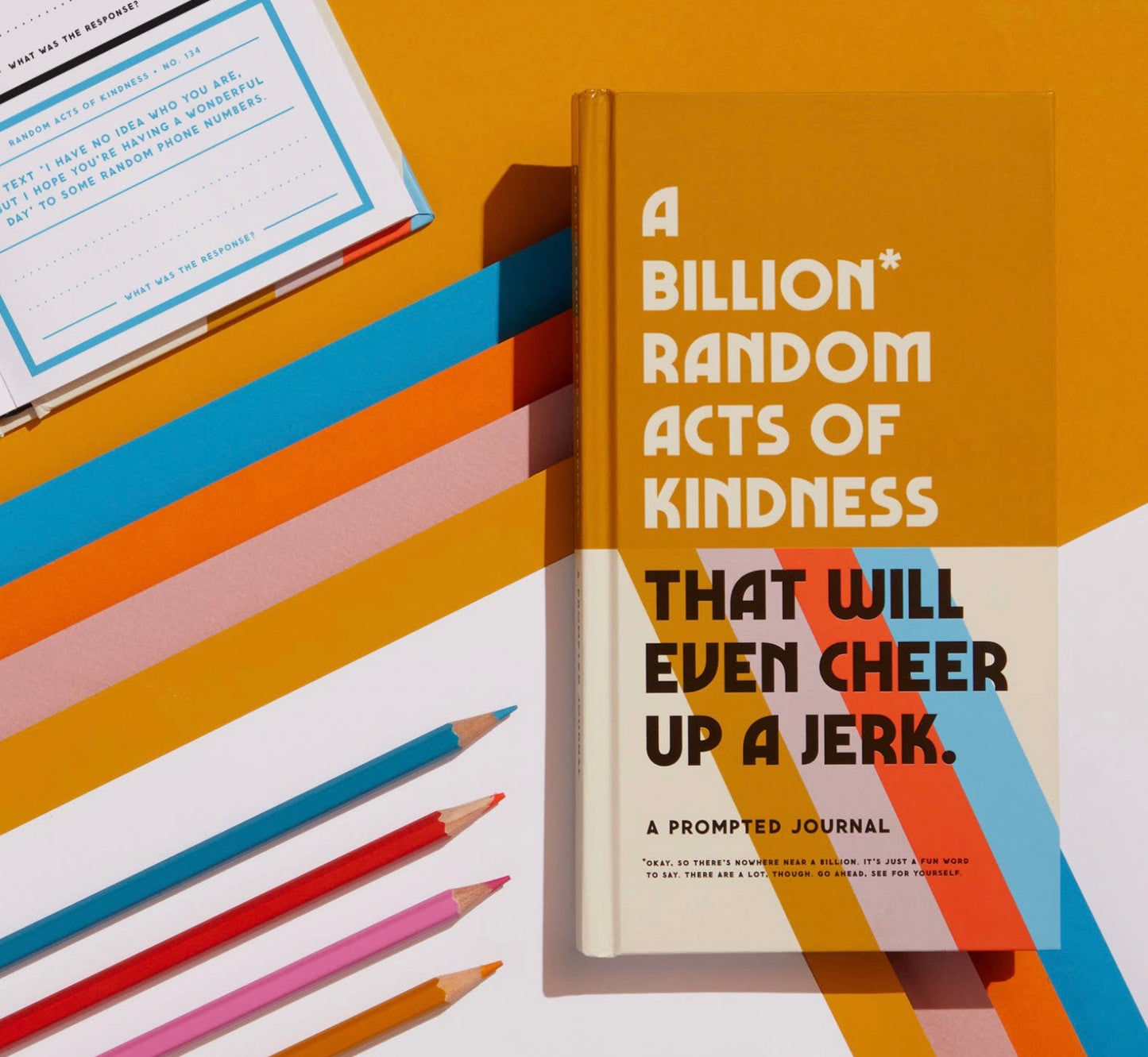 Brass Monkey A Billion Random Acts of Kindness Prompted Journal