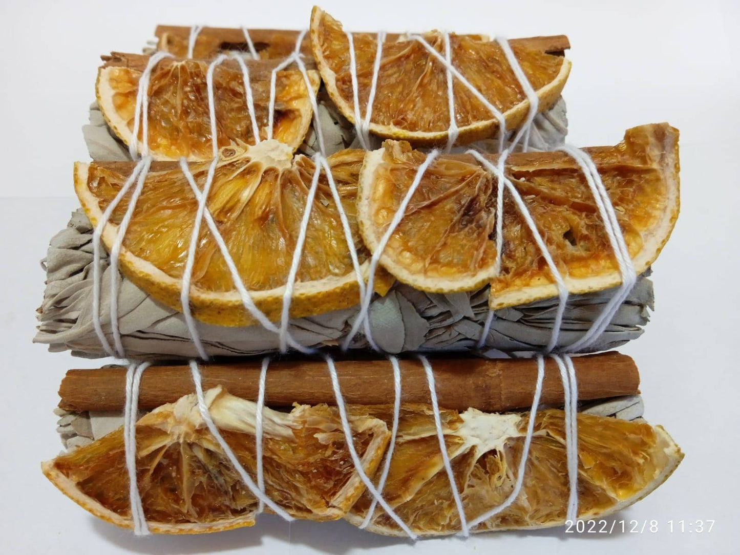 Orange and Cinnamon with White Sage Bundle