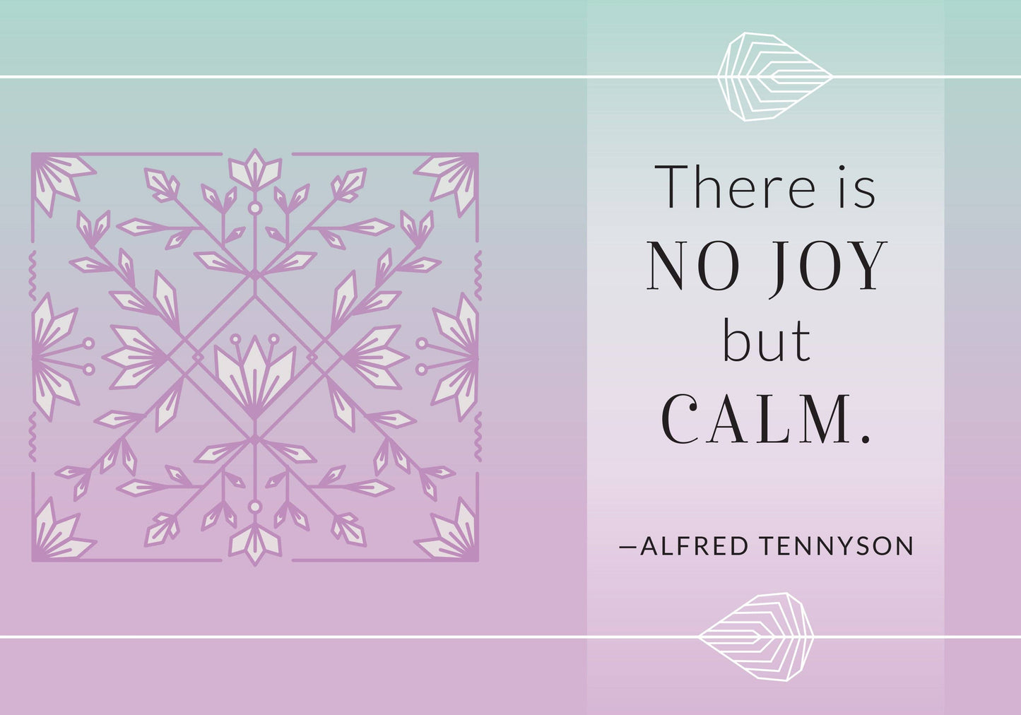 Calm - Mediations & Inspirations Mini Book