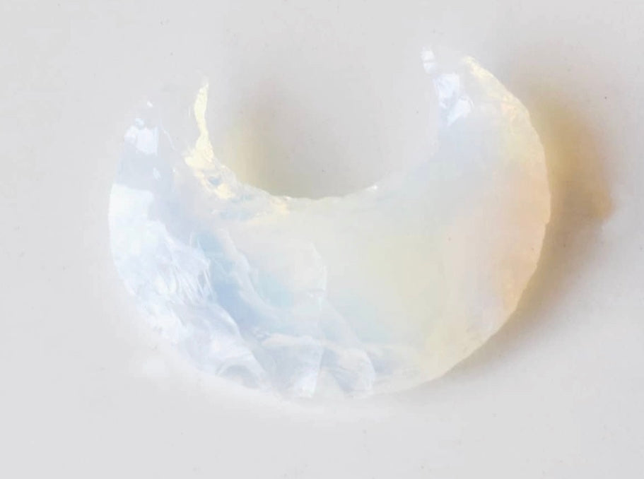 Opal Moon Shaped Crystal