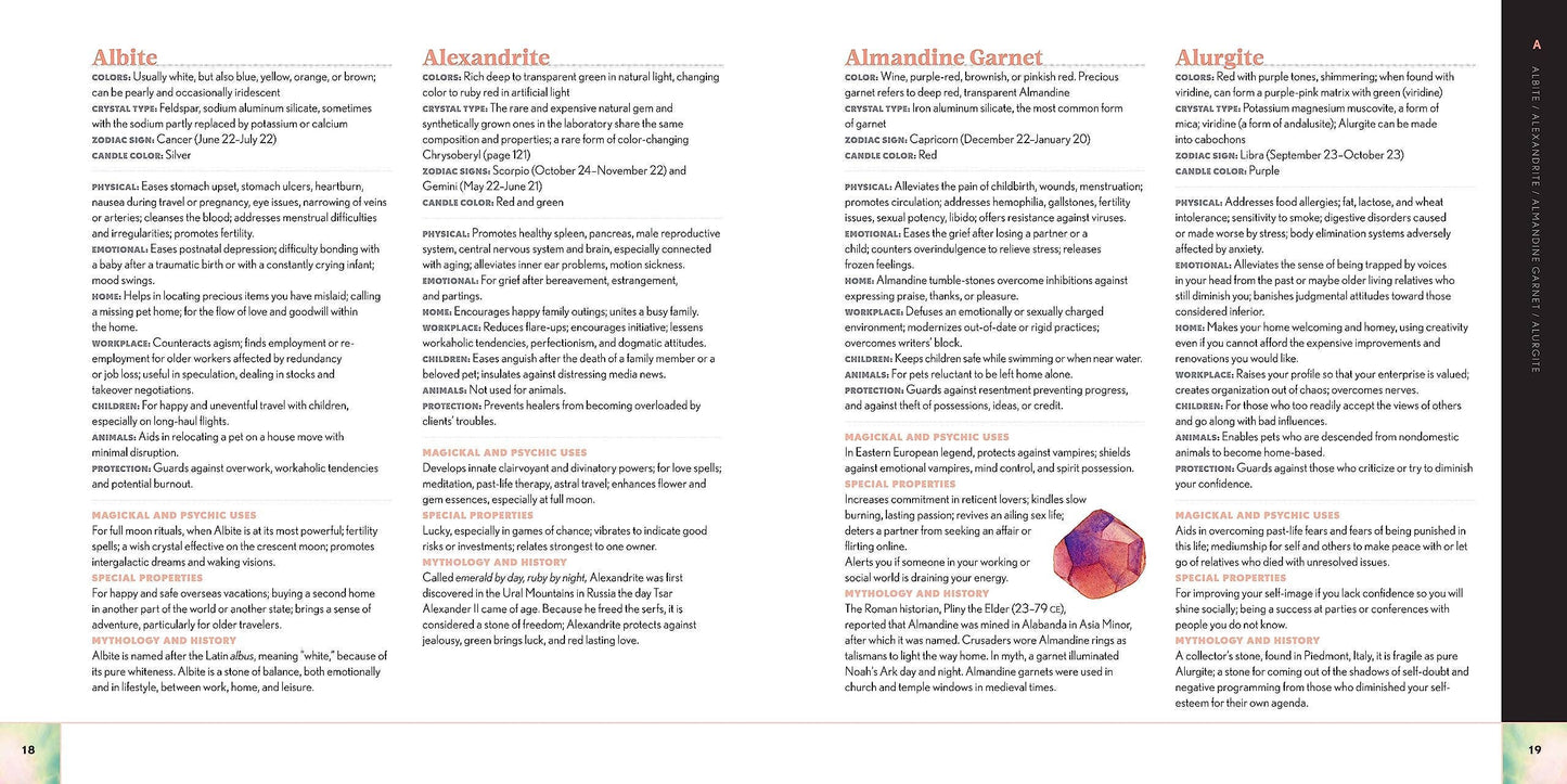1001 Crystals: Complete Book of Crystals for Every Purpose