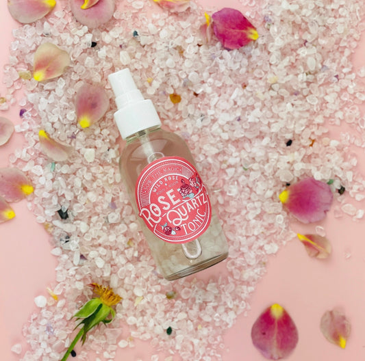 Gem Infused Rose Quartz Body + Room Tonic Spray