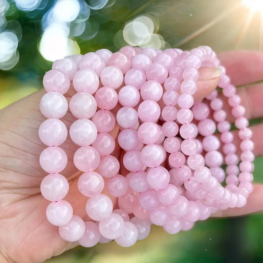 Rose Quartz Beaded Bracelet