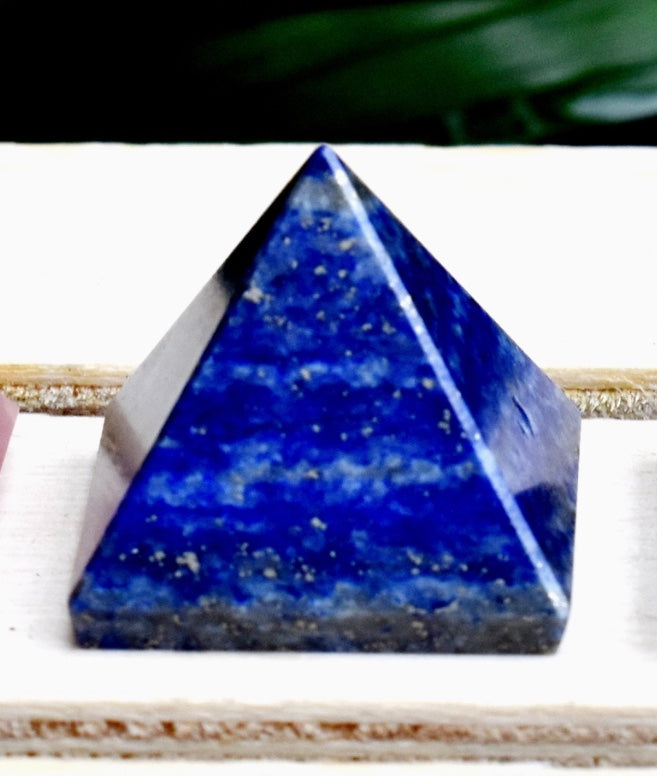 Lapis Lazuli Crystal Pyramid