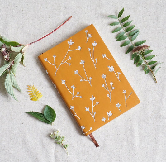 Denik Embroidered Layflat Journal Notebook