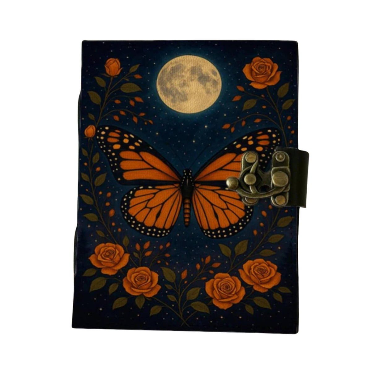 Butterfly Celtic Grimoire Leather Journal Notebook Diary