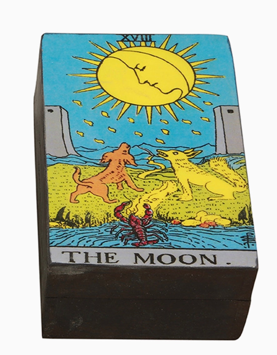 Wooden Tarot Box