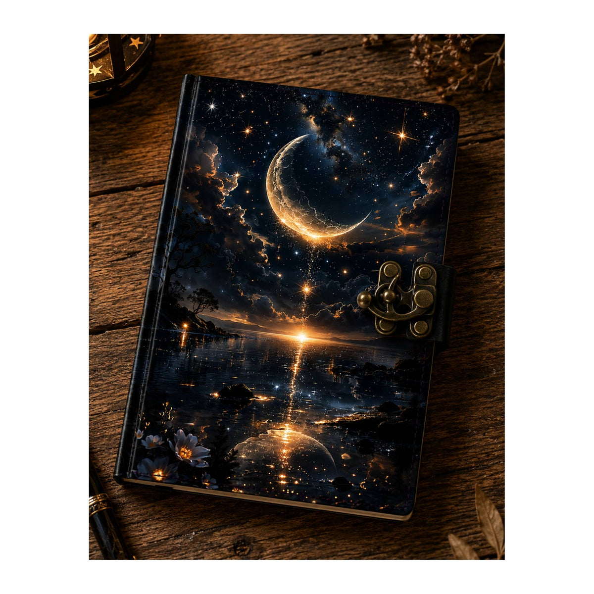 Vintage Celtic Leather Journal Notebook Diary Cover Book