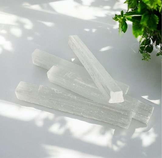 Selenite Crystal Stick Wand