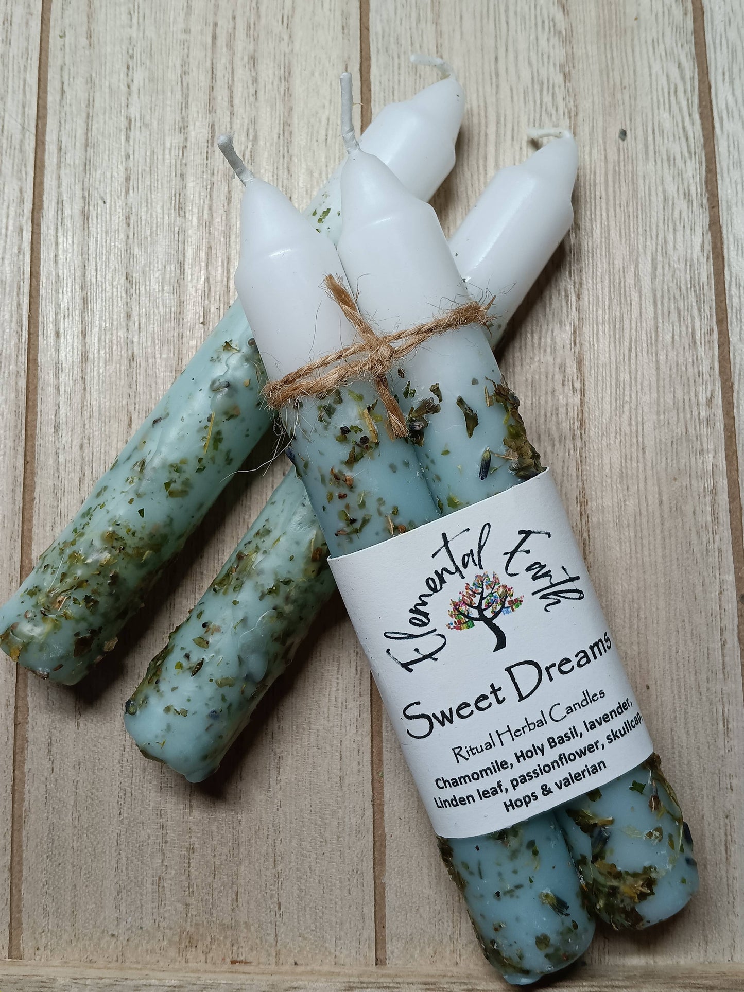 Sweet Dreams Herbal Intention Candles