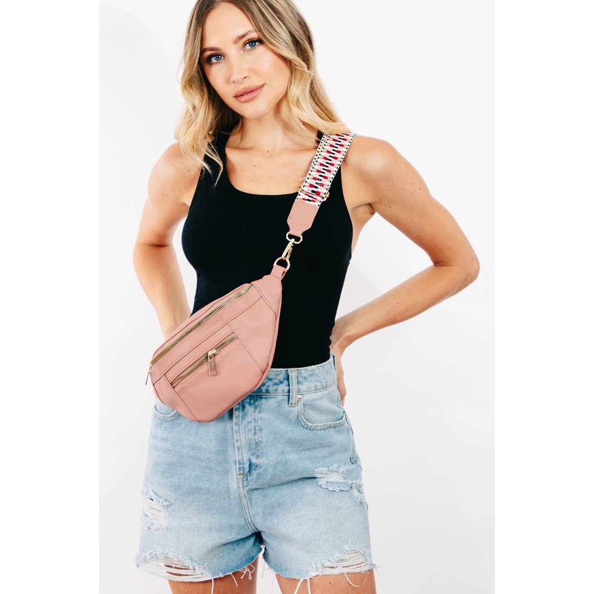 Leather Fanny Pack Bag