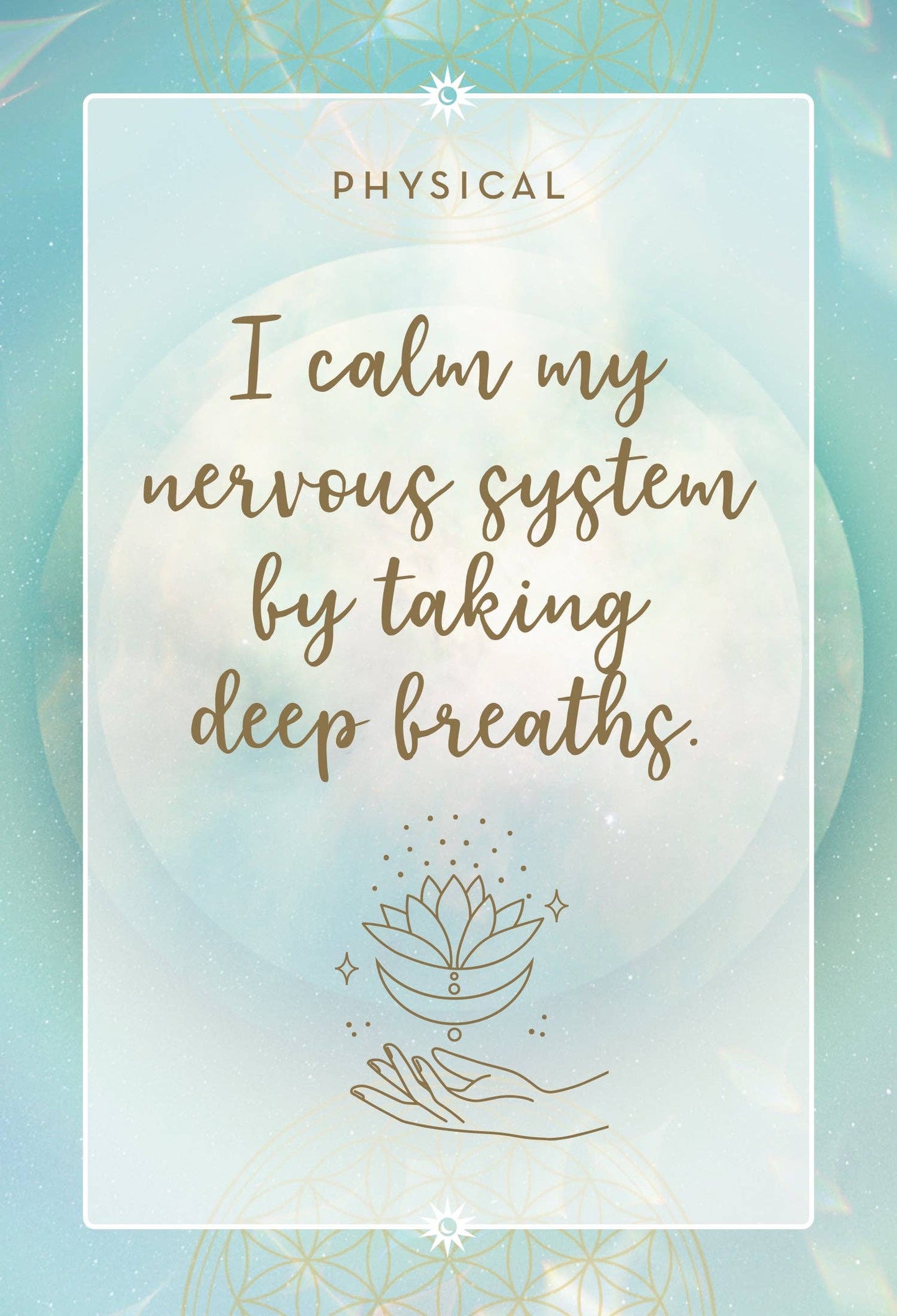 I Radiate Joy Daily Affirmations Cards