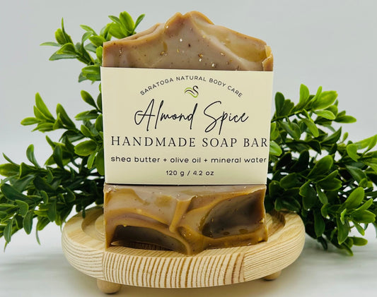 Almond Spice Handmade Vegan Soap Bar