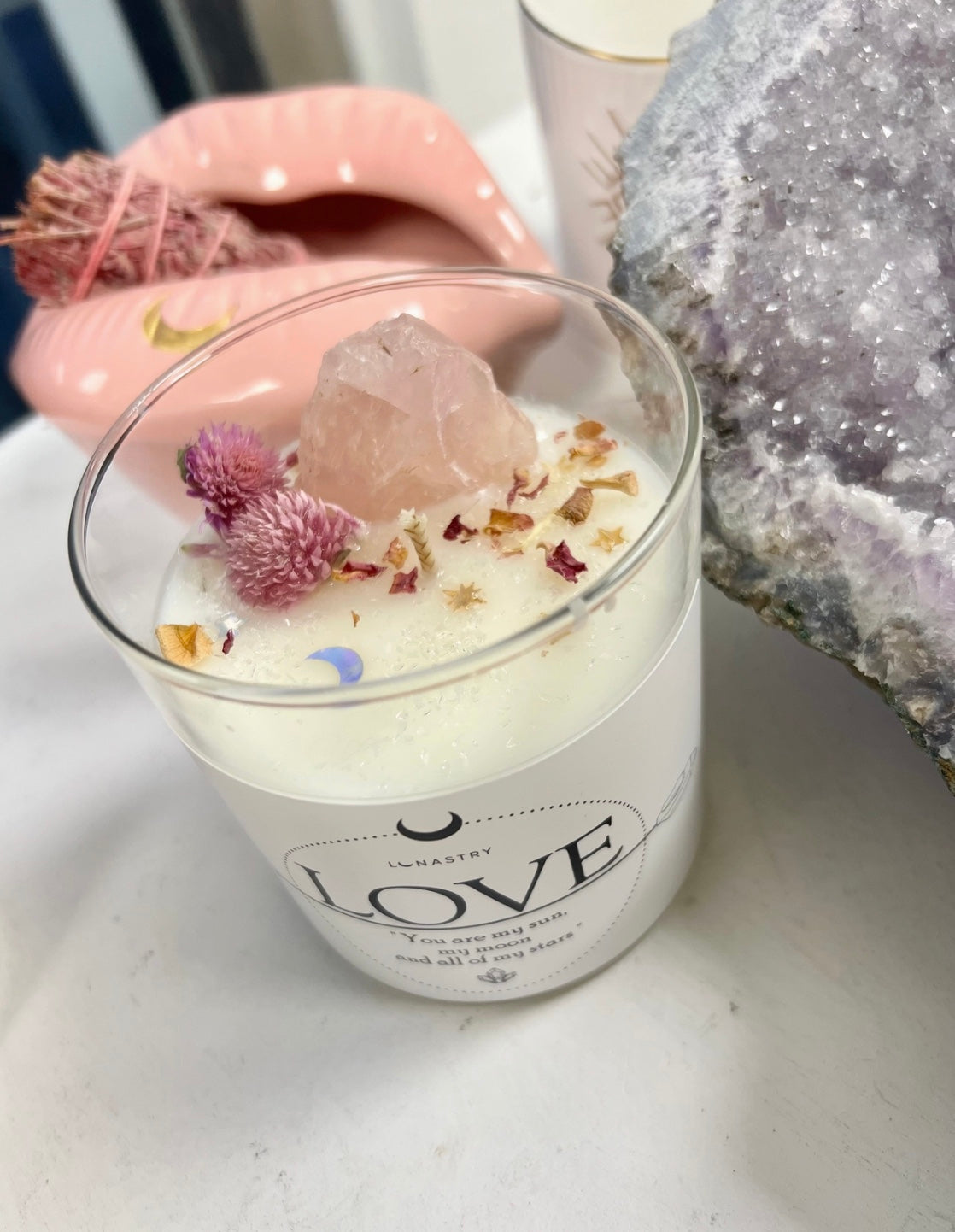 Lunastry Love Soy Candle