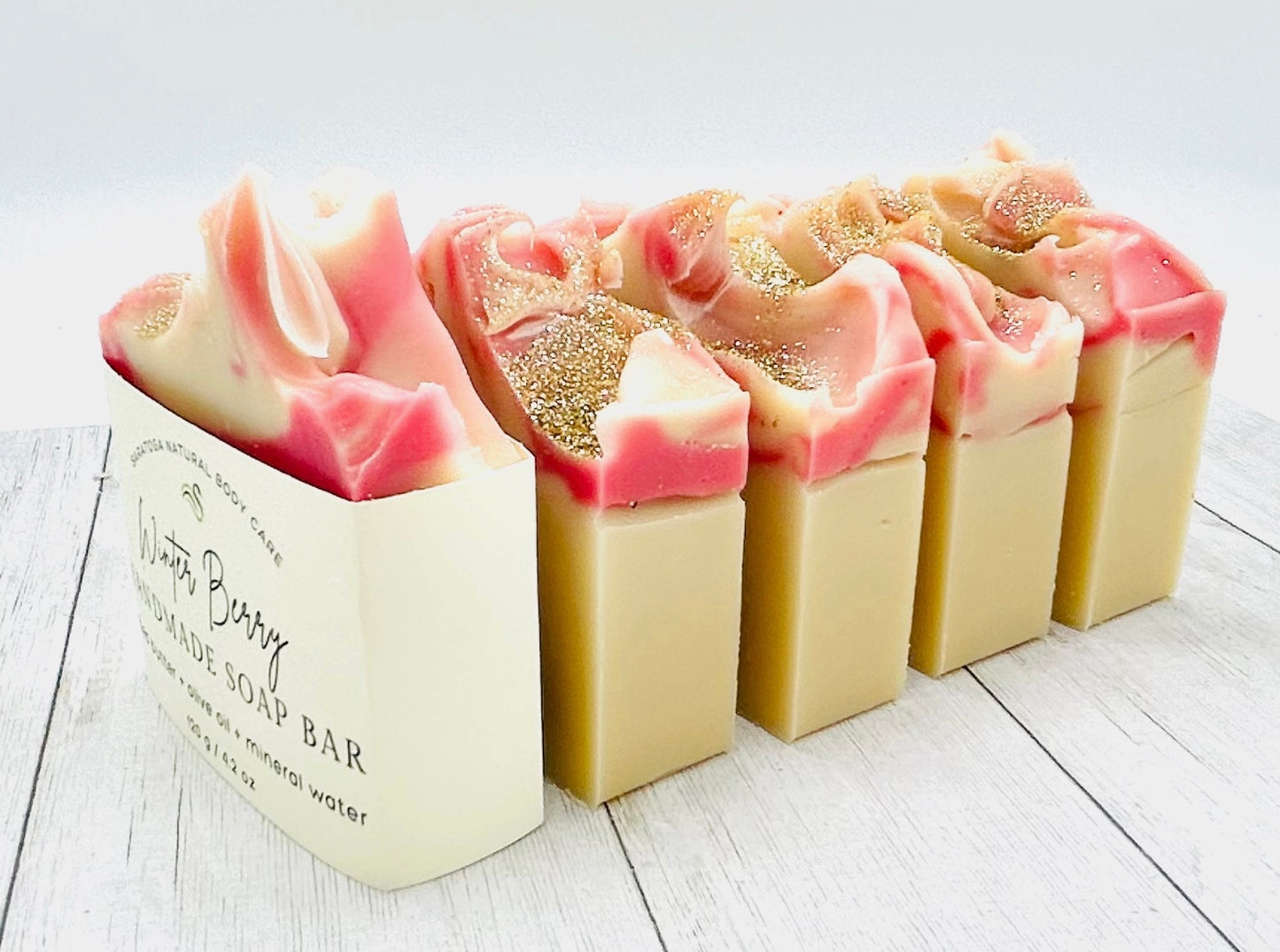 Seasonal Winter Berry Handmade Vegan Soap Bar