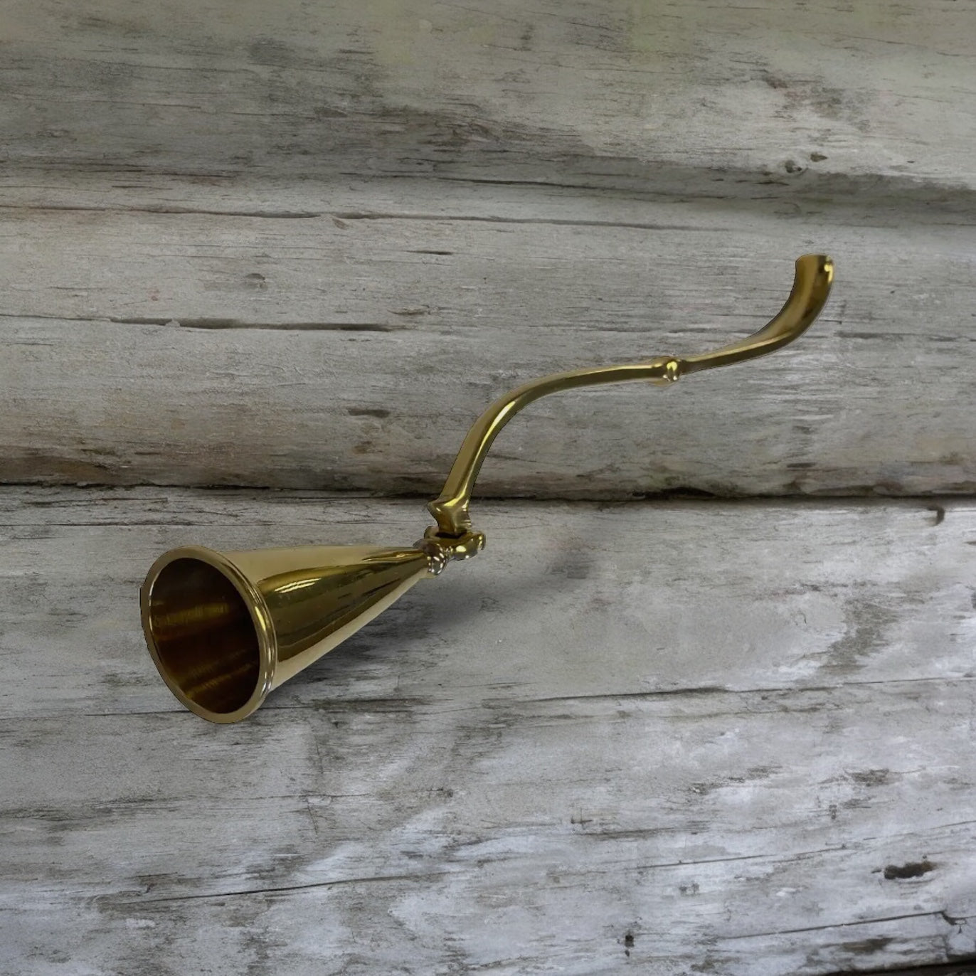 Brass Candle Snuffer- Antique Vintage Style