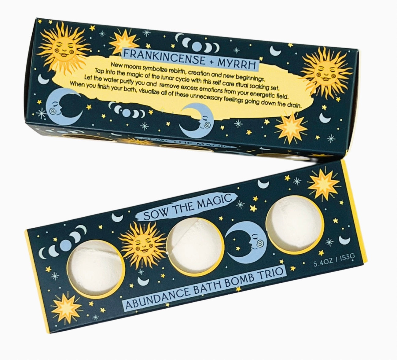 Moon Phase Abundance Bath Bomb Trio