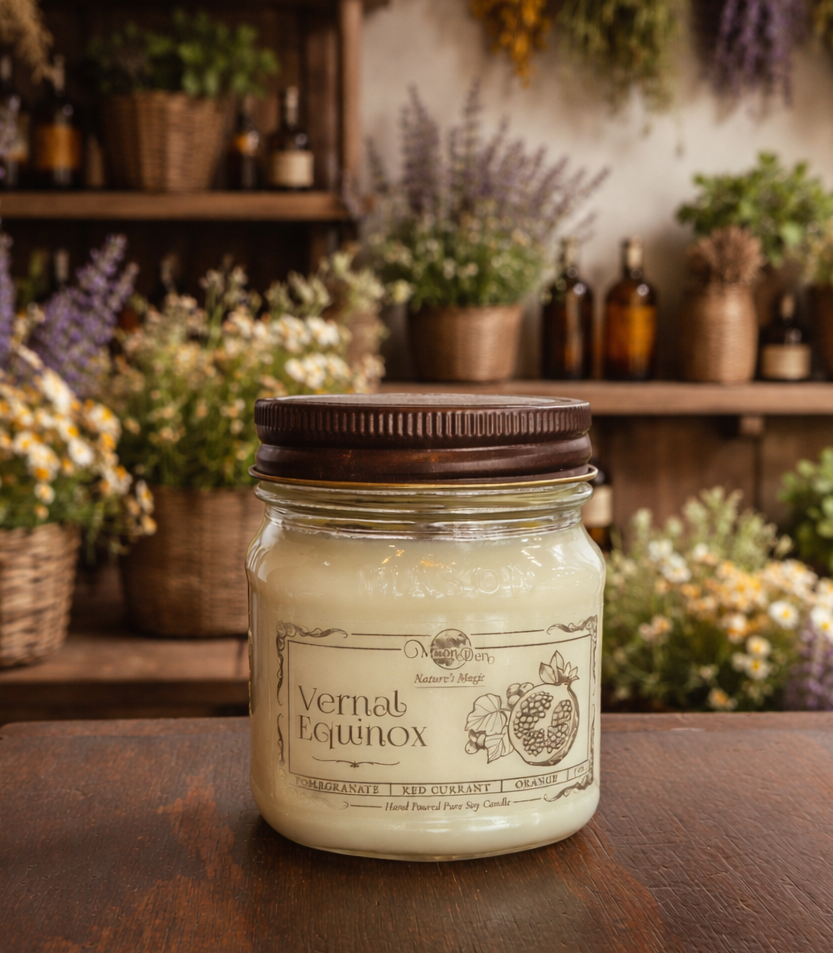 Moon Den Candle - Vernal Equinox