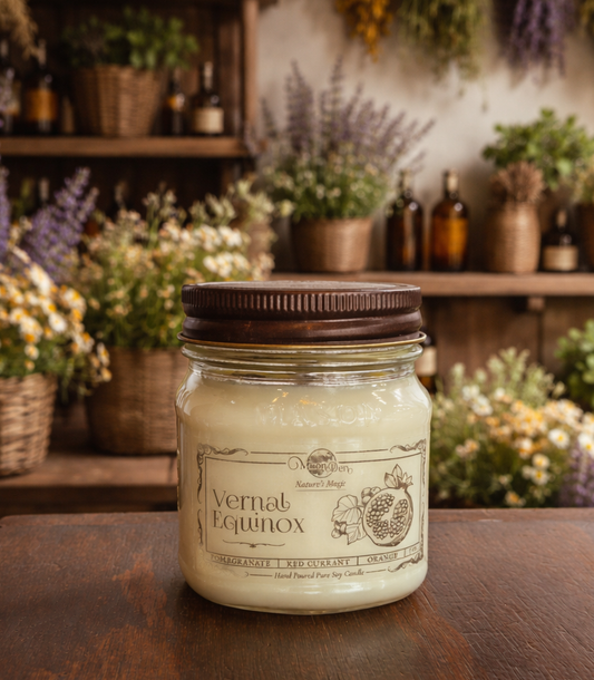 Moon Den Candle - Vernal Equinox