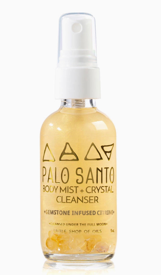 Palo Santo Body & Crystal Cleanser Mist Spray