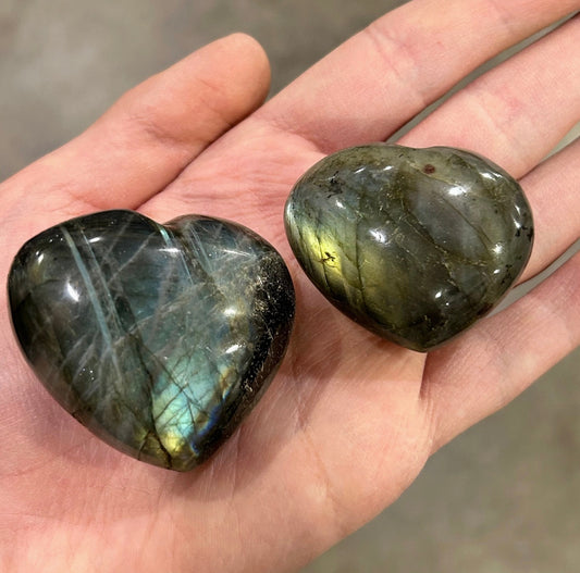 Labradorite Heart Crystal