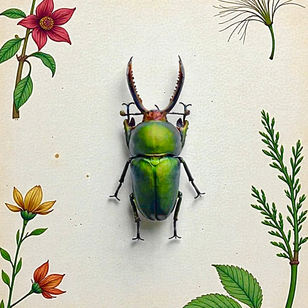 Green Sawtooth Beetle