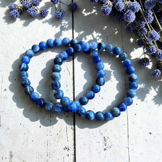 Sodalite Crystal Beaded Bracelet