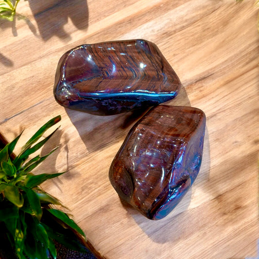 Red Tiger's Eye Polished Crystal
