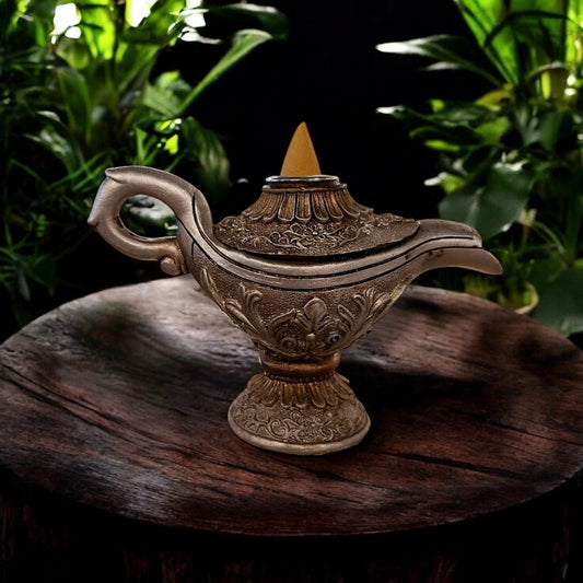 Magical Lamp Back Flow Incense Burner