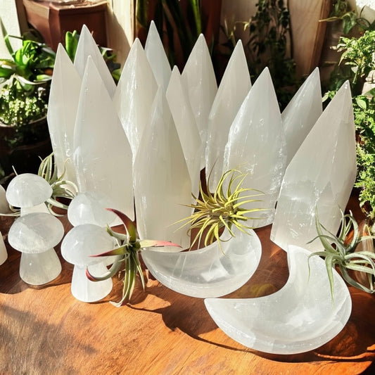 Selenite Crystal Tower
