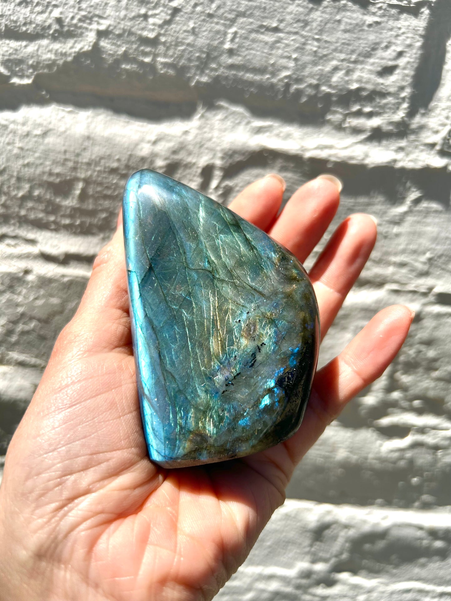 Labradorite Crystal Polished Dome