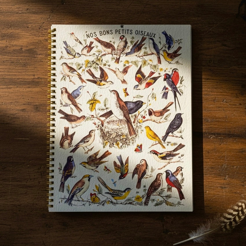 Petits Oiseuax Birds Journal Sketchbook