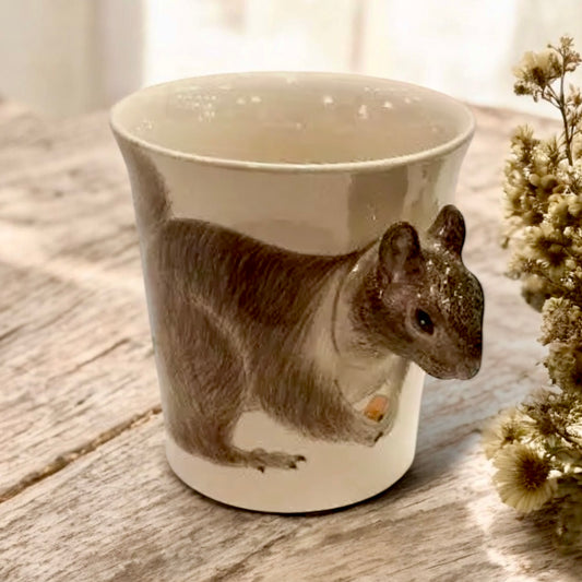 Ceramic Animal Mug- Squirrel