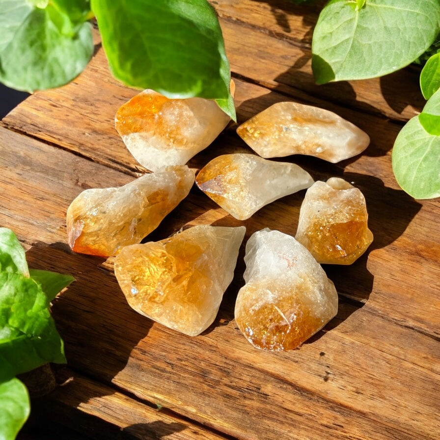 Citrine Point Raw Crystal