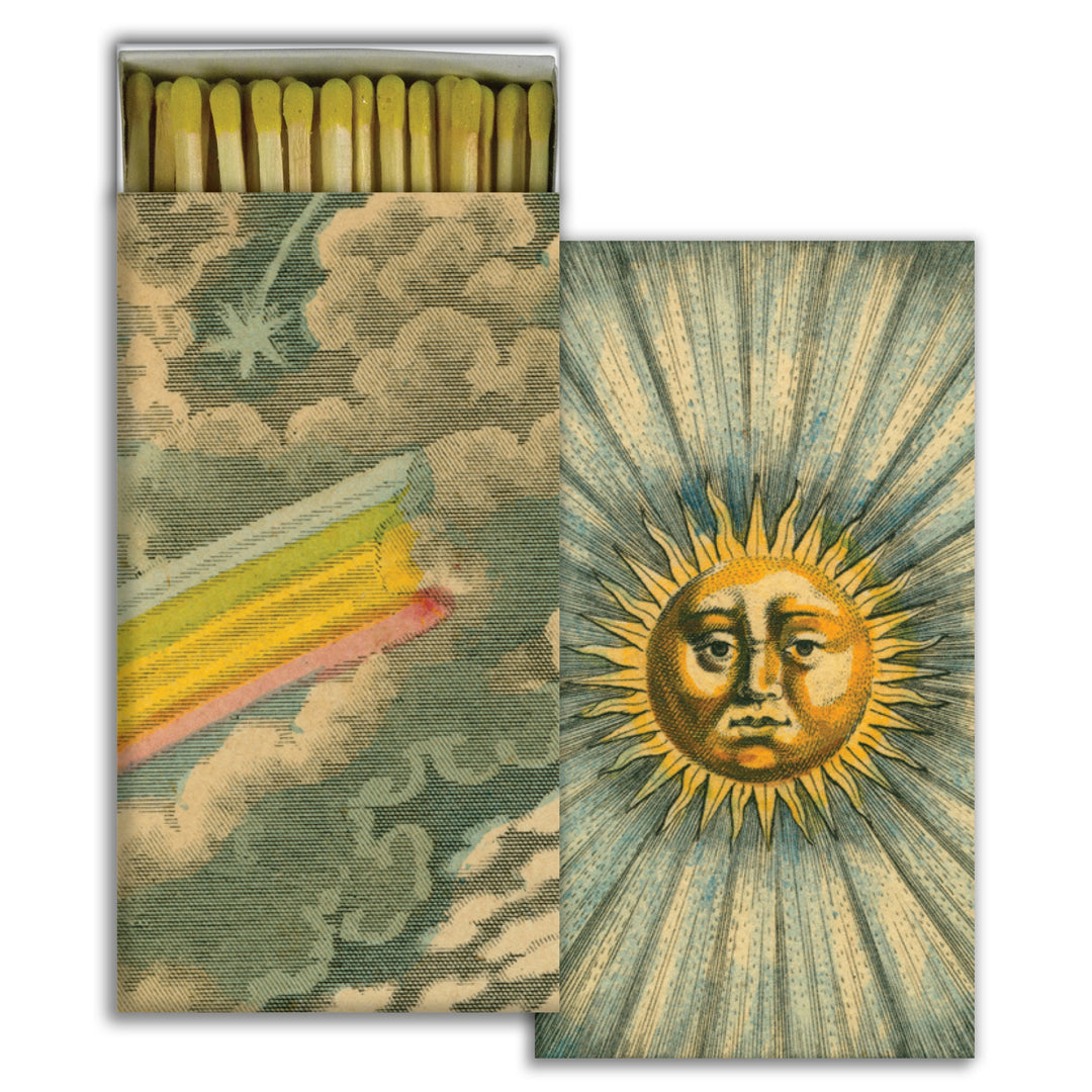 Sun & Rainbow Match Box