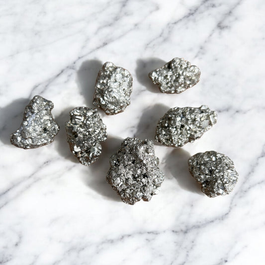 Pyrite Raw Raw Crystal Tumble