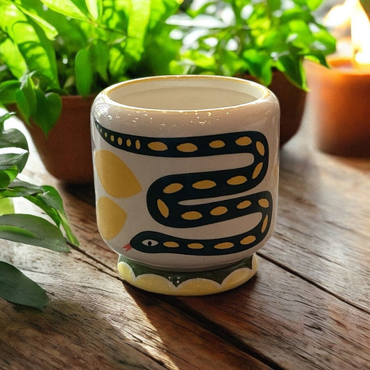 Paddywax: Snake Ceramic Candle