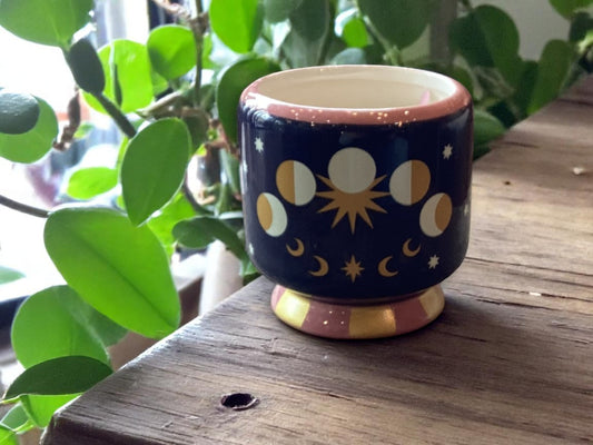 Paddywax: Moon Phases Ceramic Candle