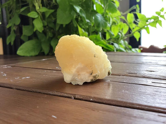 513 Yellow Calcite Crystal Cluster