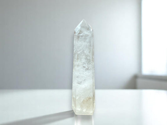 Clear Quartz Tower Large