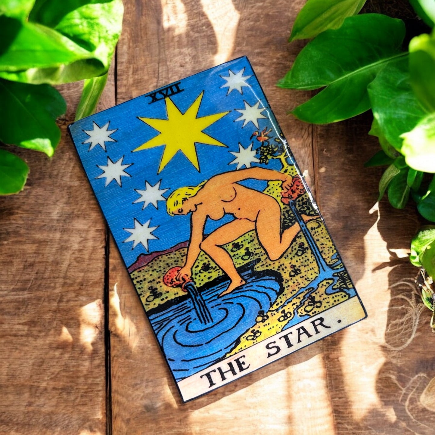 Various Wooden Tarot Trinket Box