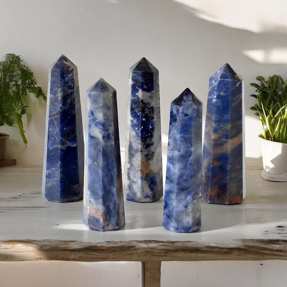 Sodalite Crystal Tower